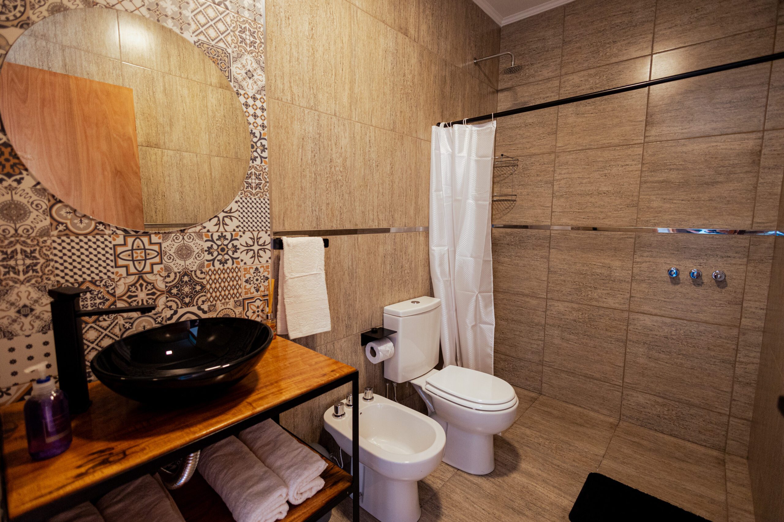 Baño de lujo - Apartamentos Villa Lorenzo san rafael mendoza